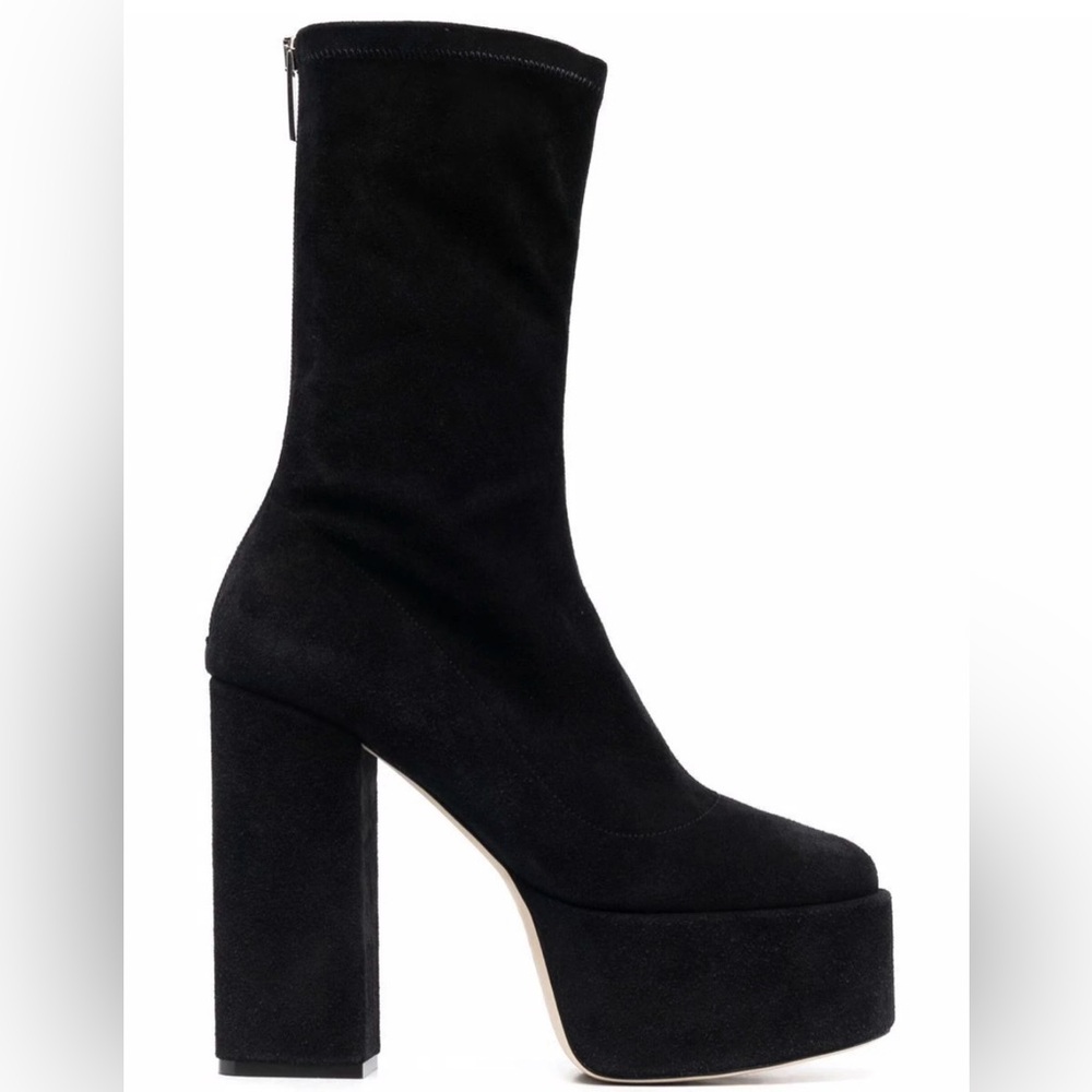 PARIS TEXAS Lexy 130mm Suede Platform Boots